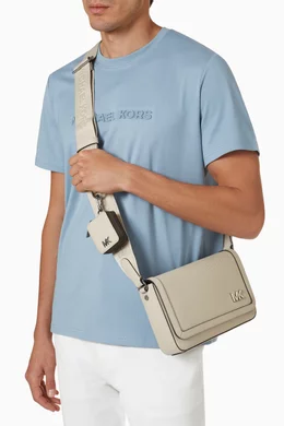 Buy Michael Kors Neutral Mini Edison Crossbody Bag in