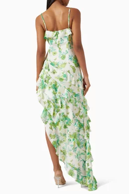 earth green bridesmaid dresses A-line Dark Green Cheap Beach Summer Bridesmaid Dresses WG843 – SposaBridal main image 1
