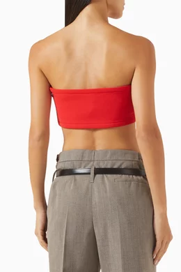 【送料&関税込】Prada Red Wool Crop-top Buy Prada Red Pocket Crop Top For Women Online | Ounass Saudi