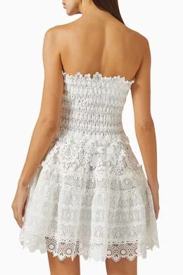 waimari vallarta lace mini dress Waimari Vallarta Dress Black M
