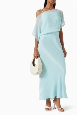 blue chiffon tilly dress Never Fully Dressed Blue Chiffon Tilly Dress