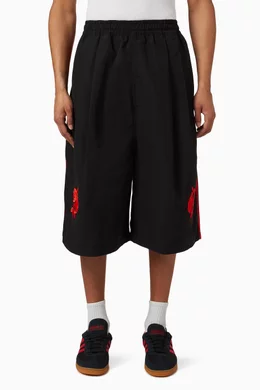 adidas x Willy Chavarria Long Shorts Black Men's - SS25 - US