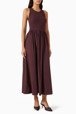 enza costa cotton resort tank dress Enza Costa Cotton Resort Tank Dress in White