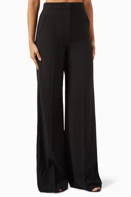 パンツ Max Mara Max Mara Fernet Straight Pants Max Mara Fernet Straight Pants in Black | Lyst