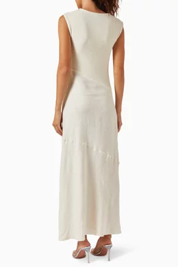 rag and bone lina dress Rag & Bone Lina Cap-Sleeve Knit Maxi Dress