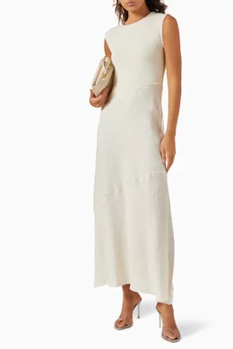Buy Rag & Bone Neutral Lina Maxi Dress For Women Online | Ounass Saudi