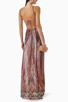 Buy PatBO Orange Papillon Butterfly Open-back Dress For Women Online |  Ounass Saudi