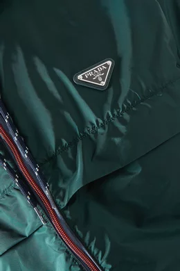 Buy Prada Green Blouson Jacket in Re-Nylon For Men Online | Ounass