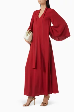 strapless open back dress Elliatt Anika Asymmetrical Maxi Dress – Shop at the Mix main image 1