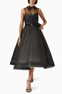black mexican embroidered dress Mexican embroidered dress black – jfahristore
