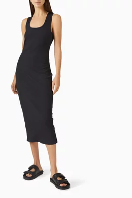 knee length dresses for ladies Vuori Women's Volley Dress – Saint Bernard main image 1