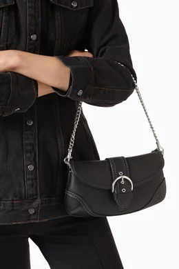 Buy Coach Black Soho Bag 25 in Glovetanned Leather For Women