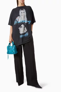 Buy Balenciaga Black Britney Spears Series Oversized T-shirt in