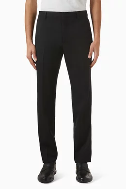 パンツ PRADA 11SS Archive Virgin Wool Slacks Buy Prada Black Slim-fit Pants in Virgin Wool For Men Online