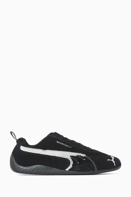 Buy Balenciaga Black x PUMA Speedcat Sneakers in Suede For UNISEX