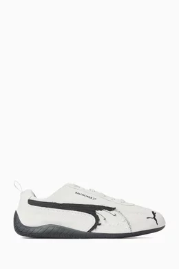 Buy Balenciaga White x PUMA Speedcat Sneakers in Suede For UNISEX
