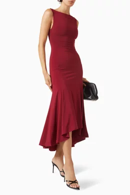 daye midi dress Daye Midi Dress in Light Coral