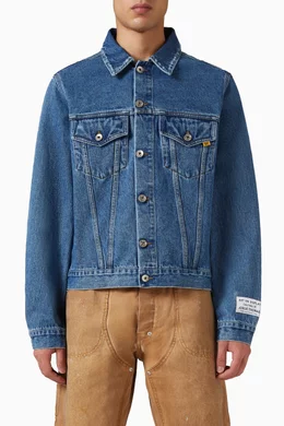 Buy Gallery Dept Blue Vintage Andy Jacket in Denim For Men Online
