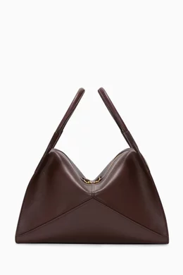 Buy Victoria Beckham Burgundy Plie Bag in Leather For Women Online
