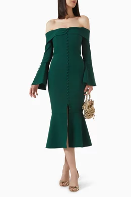 ciara green dress Ciara
