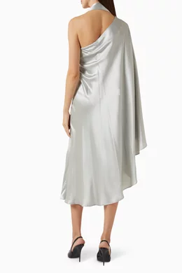 sachin and babi light blue dress Isabel Oversized Poncho main image 0
