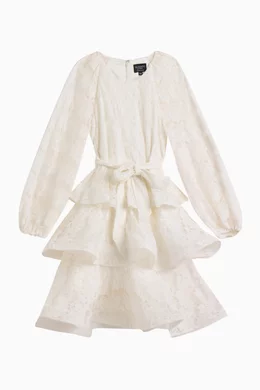 anna quan lace dress MARTHA DRESS (CHAMPAGNE) – ANNA QUAN US main image 1