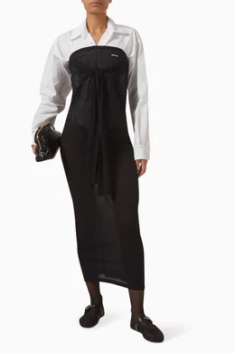 plus size baseball jersey dress Women's Oversized A-Line Casual Jersey Knit Dress Burgundy / 3XLarge main image 1