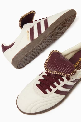 adidas gazelle silver green womens Adidas Samba OG Maroon Gold Metallic – Newcop main image 1