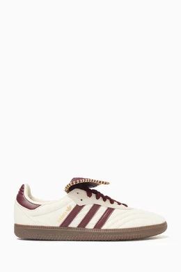 adidas gazelle silver green womens Wales Bonner Pony Hair Samba  Cream White / Mystery Brown  La Garonne