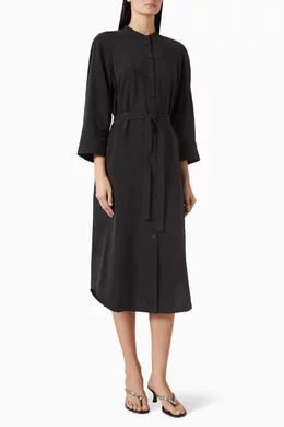 black and white midi cocktail dress Colorblock Halter Neck Midi Dress