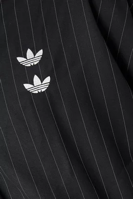 Buy adidas Black x Willy Chavarria Pinstripe Track Jacket in