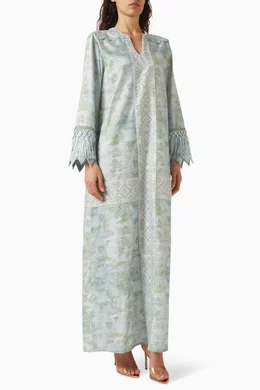 dress midi a line Red A-Line Kaftan with Bustier and Drape Skirt XL main image 1