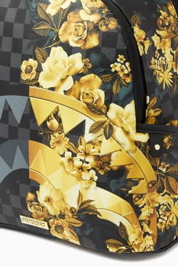 Buy Sprayground Black Floral Remix Savage Backpack For Girls