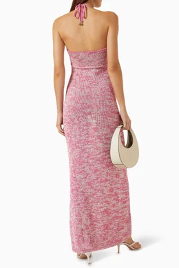 asta resort pink dress Special Occasion Dressing  The Ana Belted Mini Dress in Geranium Sequin by ASTA RESORT Asta Resort Pink Dress