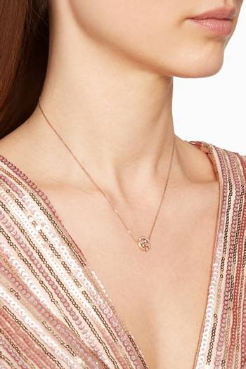 hover state of Avenues Diamond Pendant Necklace    