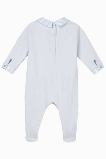 hover state of Striped Cotton Bodysuit    