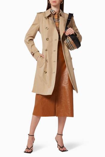 hover state of The Mid-Length Chelsea Heritage Trench Coat   