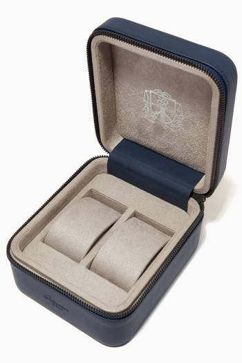 hover state of Hyde Park Two Watch Case in Leather      