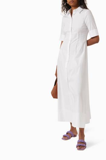 hover state of Joan Maxi Dress in Cotton