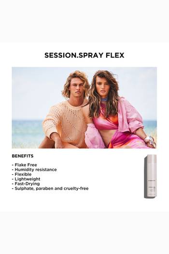 hover state of SESSION.SPRAY FLEX – Flexible Hair Styling Spray for All Hair Types, 400ml