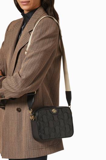 hover state of Shoulder Bag in GG Matelassé Leather