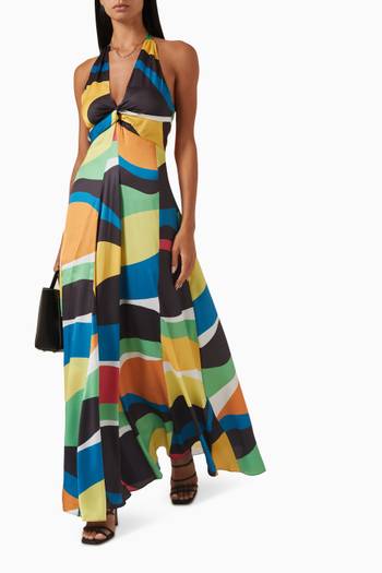 hover state of Jennifer Marble Maxi Dress
