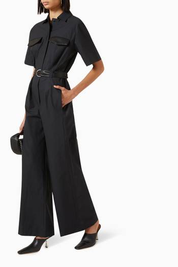hover state of Fabienne Jumpsuit in Cotton