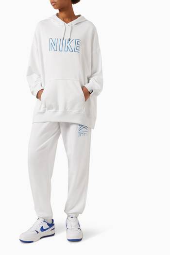 hover state of Logo Oversized Hoodie in Cotton