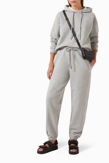 hover state of Drawstring Sweatpants in Cotton-fleece