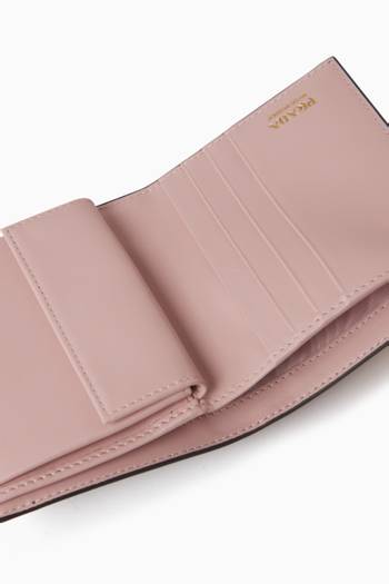 hover state of Small Bi-colour Wallet in Saffiano Leather
