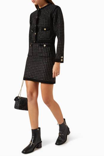 hover state of Mini Skirt in Tweed