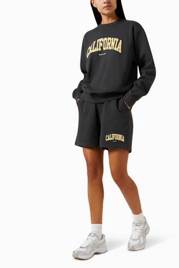 hover state of California Gym Shorts in Cotton