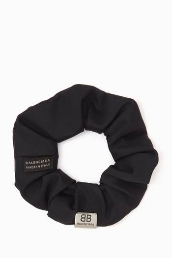 hover state of Holli S Scrunchie in Upcycled-nylon