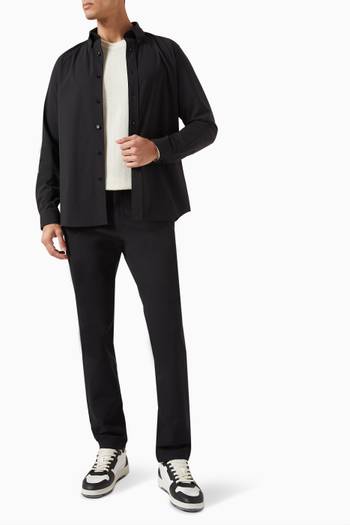 hover state of Hugh Shirt in Stretch Wool